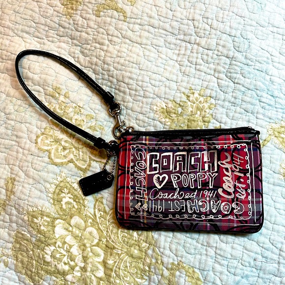 Coach Poppy Wristlet - Picture 1 of 4